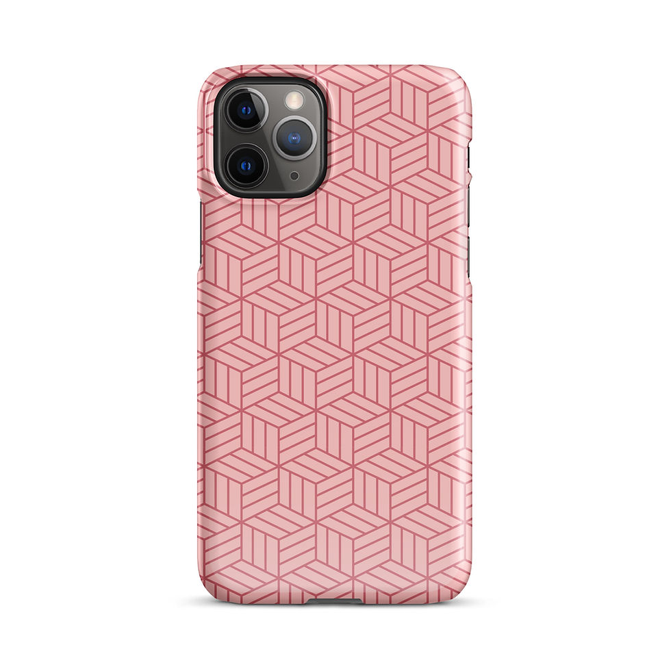 Thumbnail: The Pink Geometric Phone Case