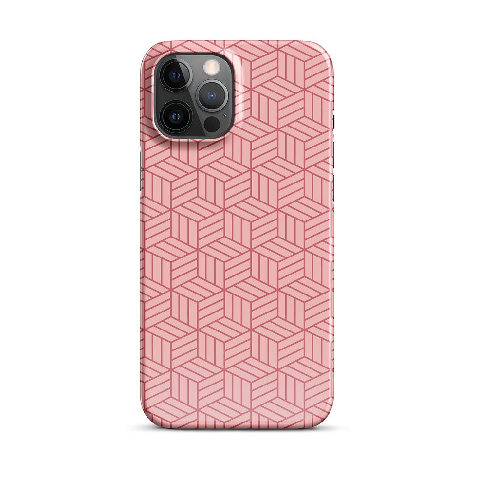 Thumbnail: The Pink Geometric Phone Case