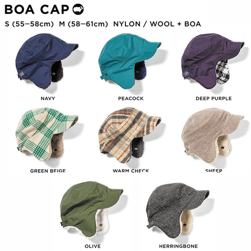予約商品】26-27 greenclothing BOA CAP(グリーンクロージング ボア