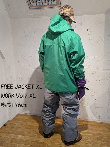 予約商品】26-27 greenclothing FREE JACKET(グリーンクロージング
