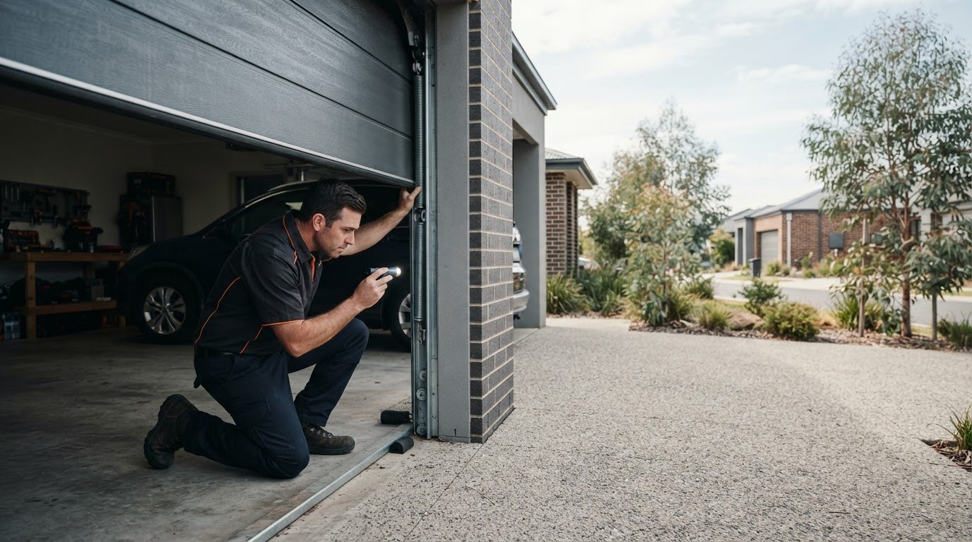 Garage Door Opens a Little Then Stops? Causes and Safe Next Steps