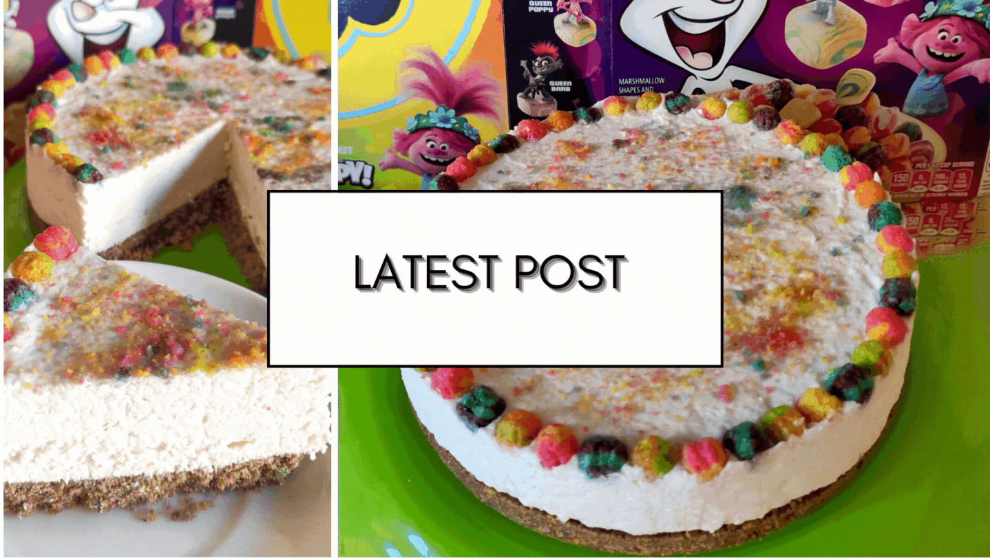 192 - Vegan coconut cheesecake with Trix Trolls - latestpost.gif