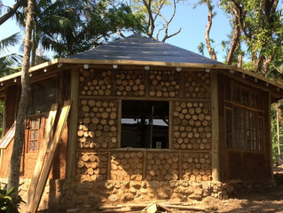 Cordwood: reiventando a construção