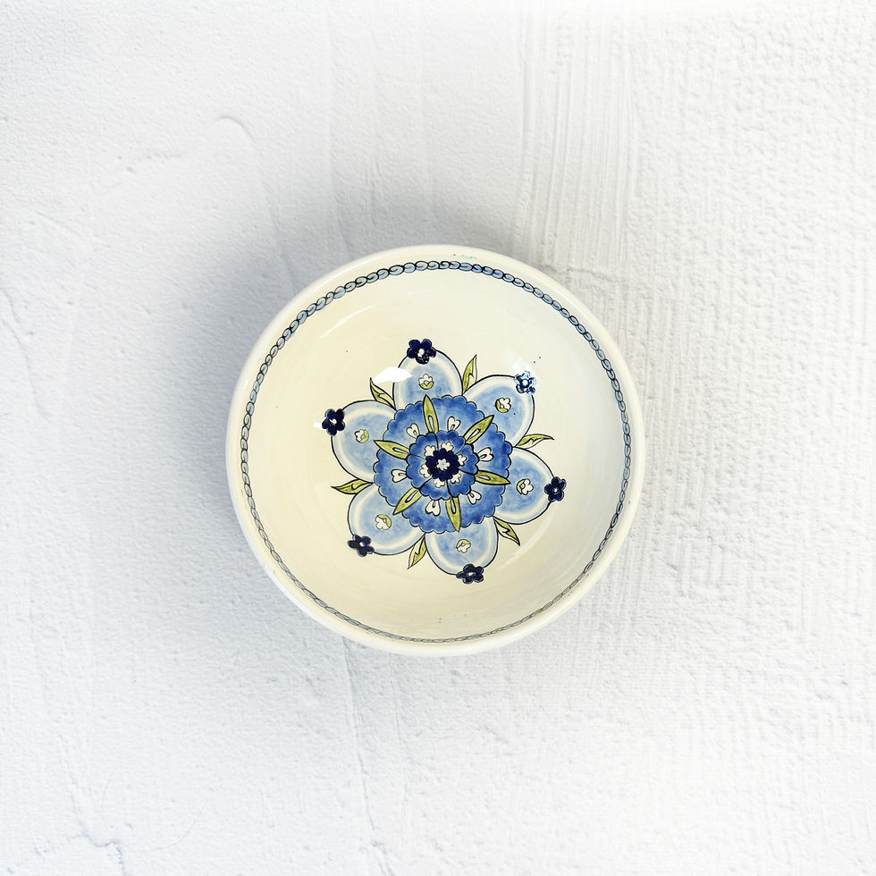 Bahar Çiçekleri Kase