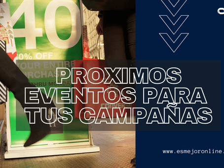 Fechas y eventos para usar en  sus campañas de publicidad de e-commerce en el 2021