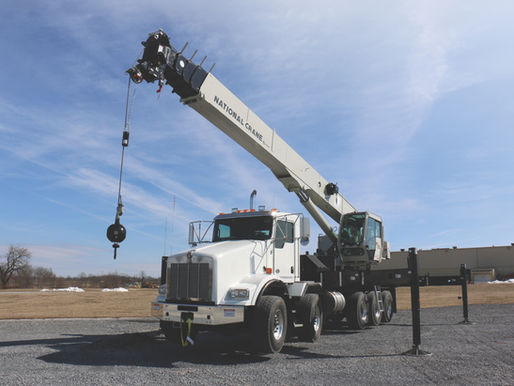 Manitowoc presenta la nueva grúa montada en camión NBT60L de National Crane