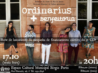 Show de lançamento do crowdfunding
