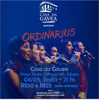 Ordinarius na Casa da Gávea