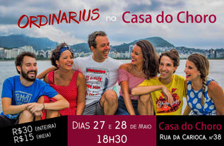 Ordinarius na Casa do Choro