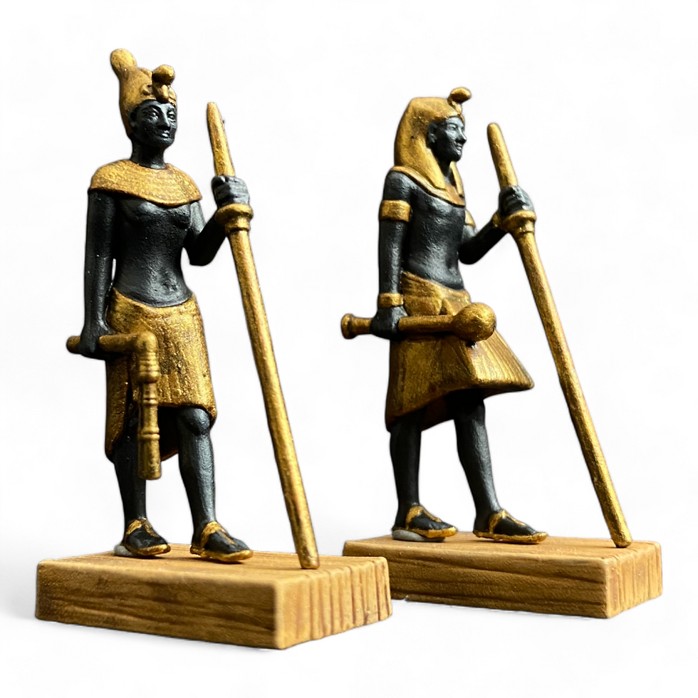 Thumbnail: Ka statues (PAINTED)