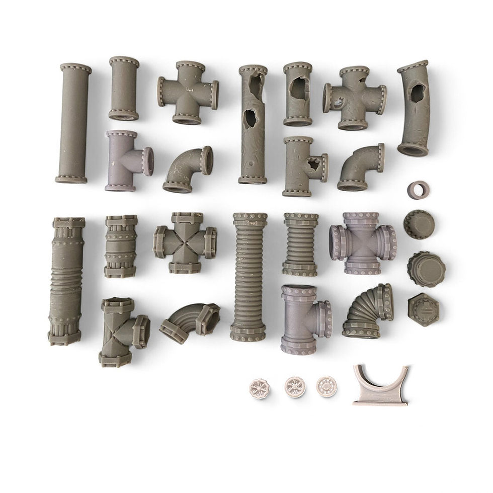 Thumbnail: Industrial Pipes - STL FILES