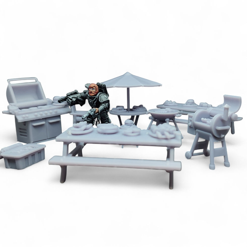 Thumbnail: BBQ Party - STL FILES