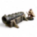 Thumbnail: Big Ground Bombard (Medieval Artillery) - STL FILES