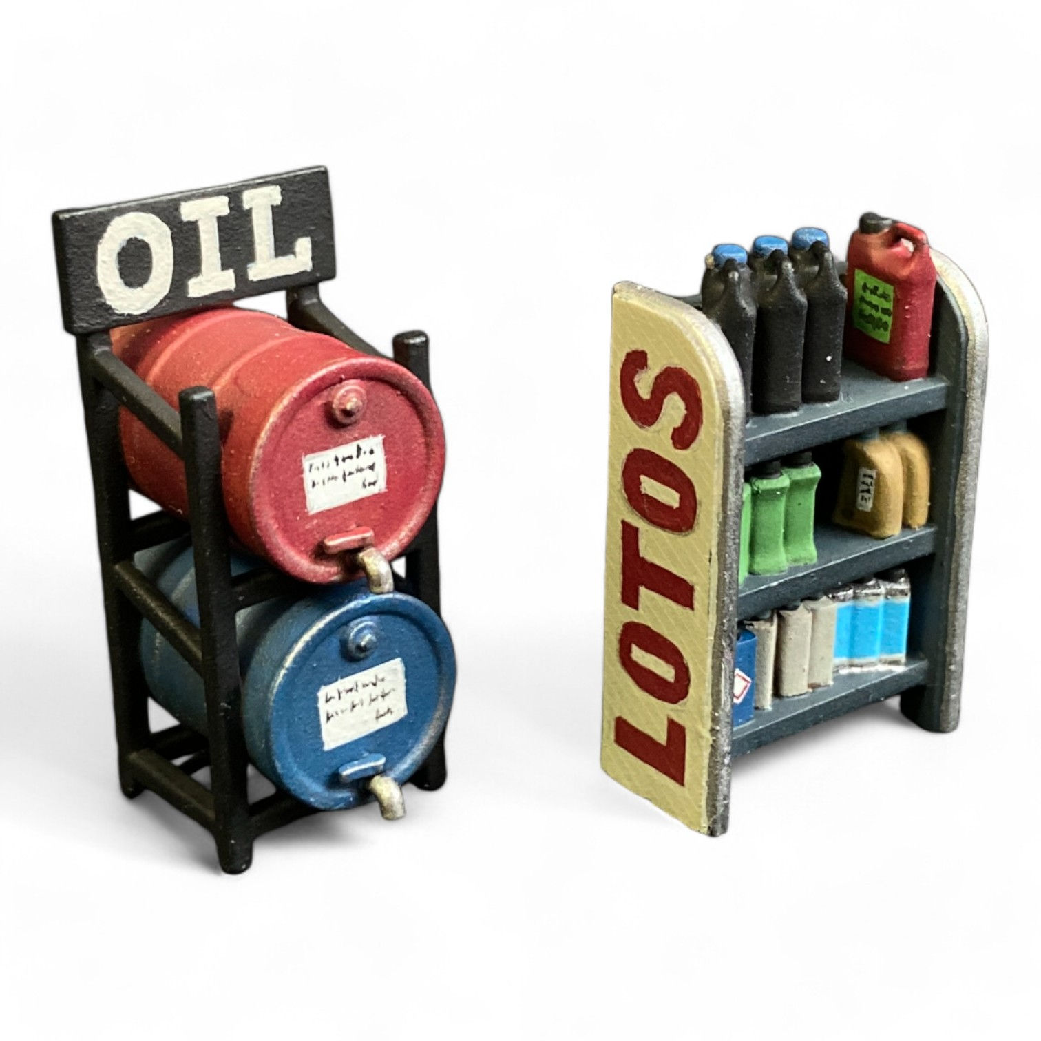 Fuel and oil racks (PAINTED)