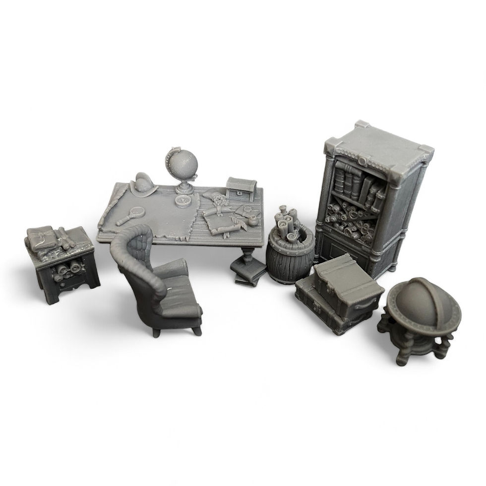 Thumbnail: Treasure Hunter Workplace - STL FILES