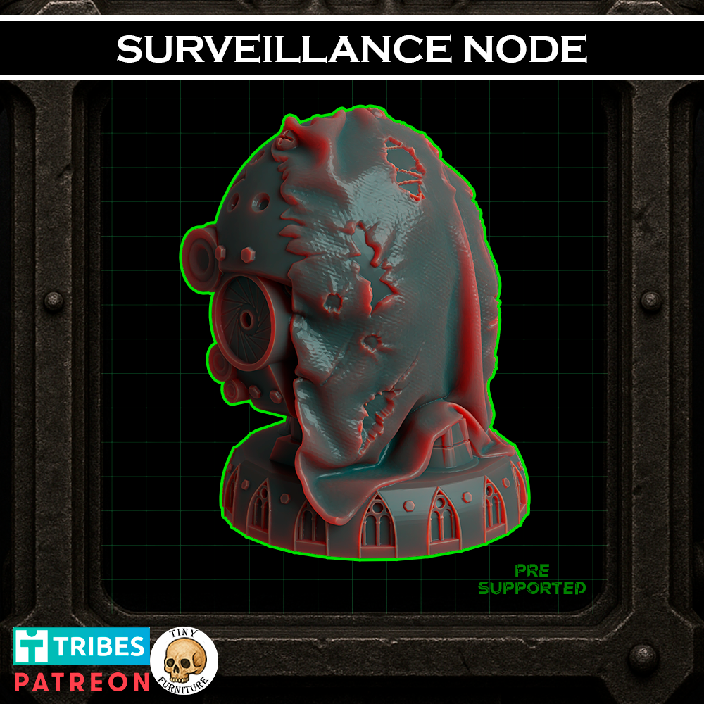 Surveillance Node (Darkest Future) - STL FILES
