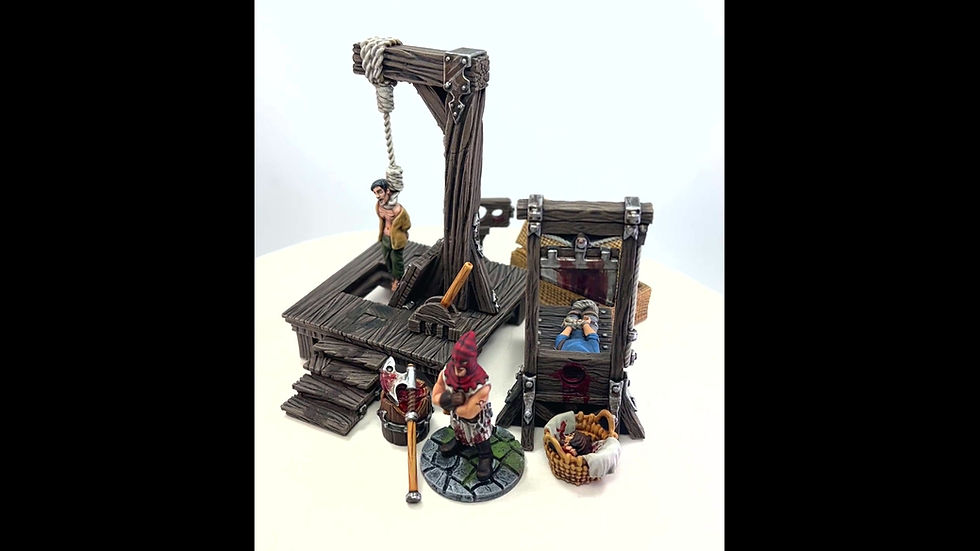 Thumbnail: The Execution Day - STL FILES