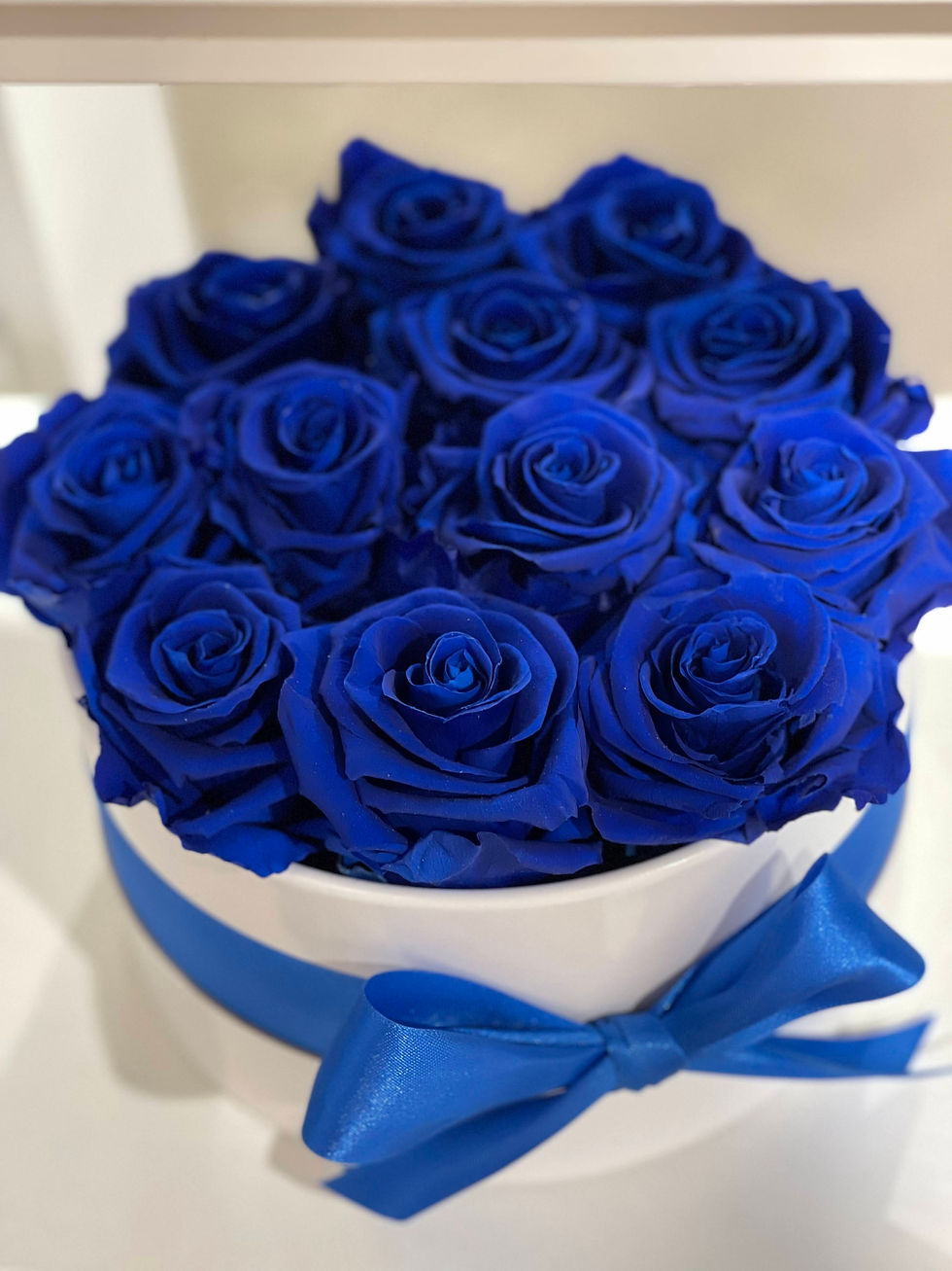 Blue Heart Preserved Rose