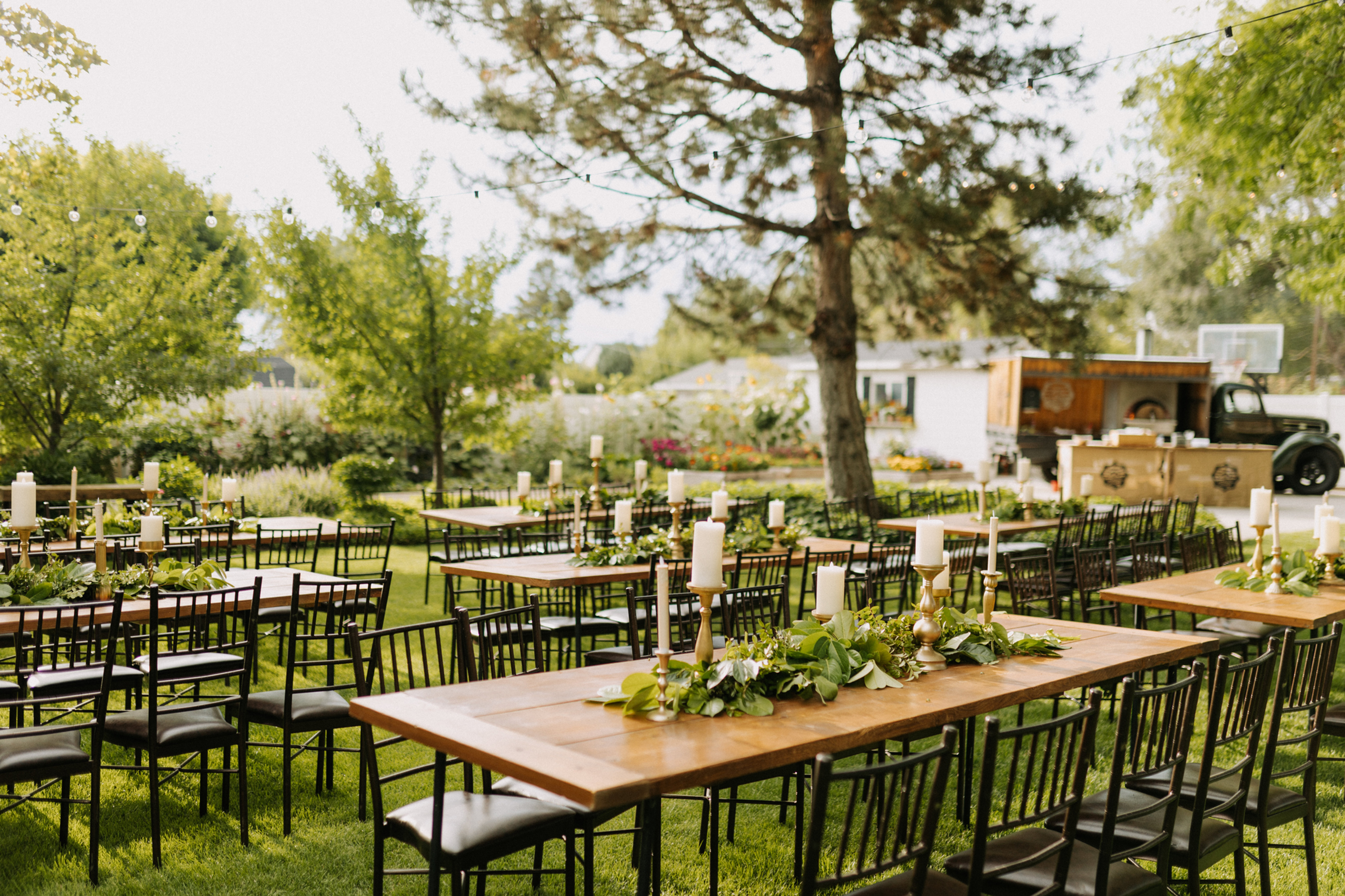 Wood Boho Tables