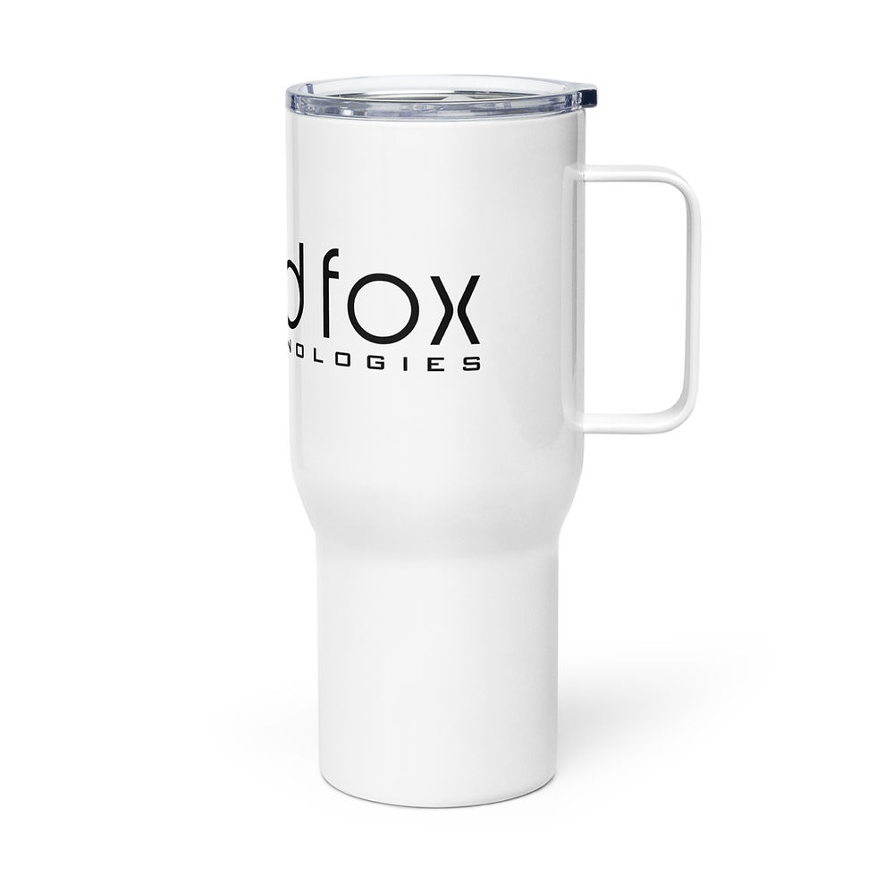 Thumbnail: Red Fox Travel Mug with Handle