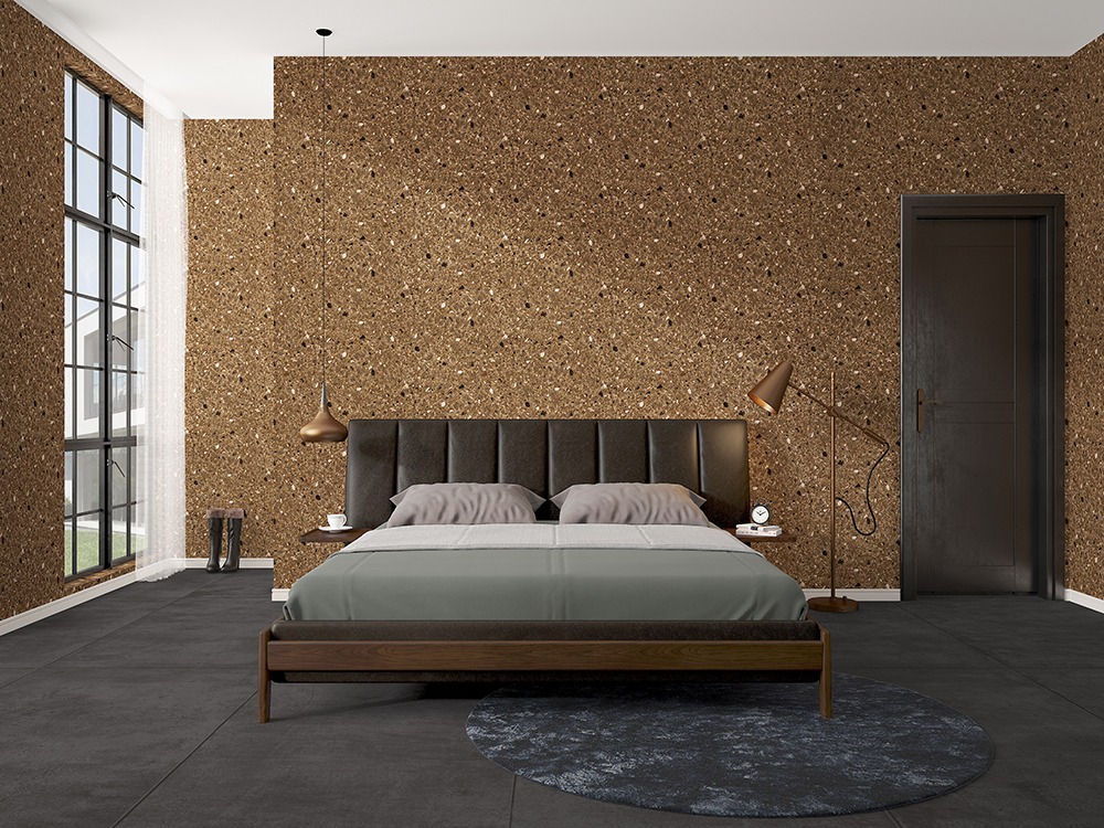 stone finish wallpaper design