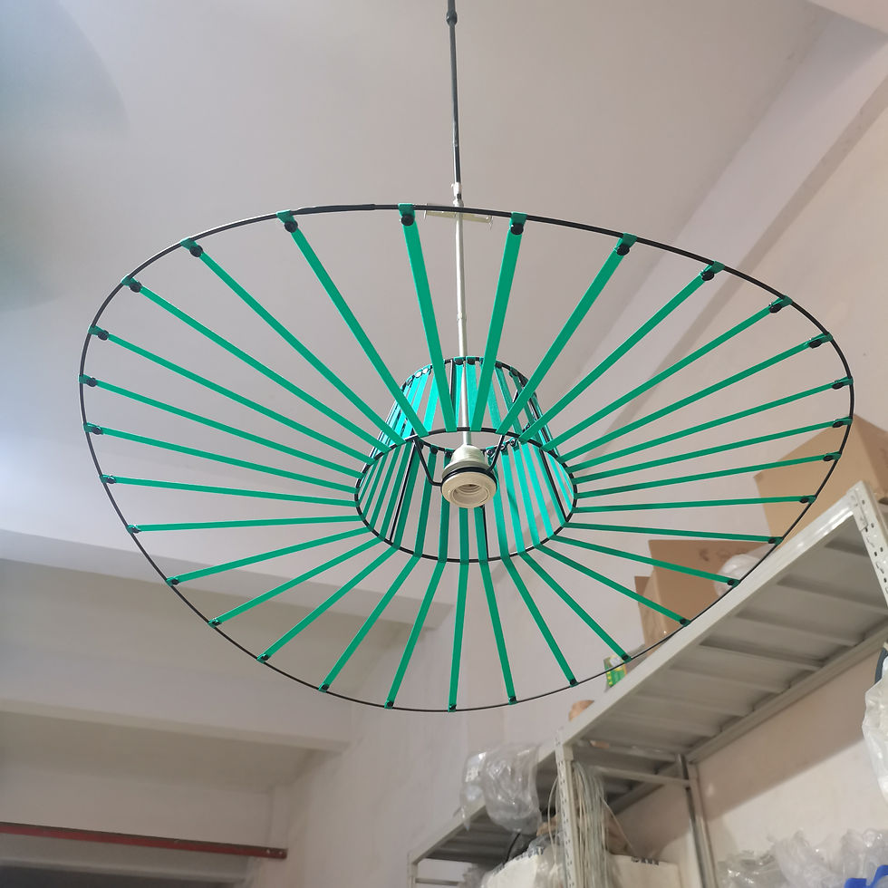 Miniatura: Lámpara colgante de sombrero de paja italiano para restaurante, sala de estar, dormitorio, iluminación de diseño en Internet