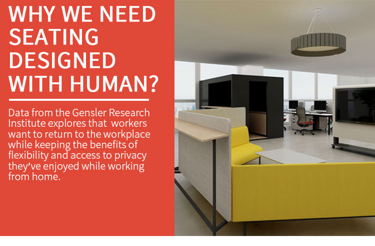 Miniature : Fournisseur de canapés Ensemble de canapés de bureau modernes Mobilier de bureau Canapé de bureau en cuir et bois