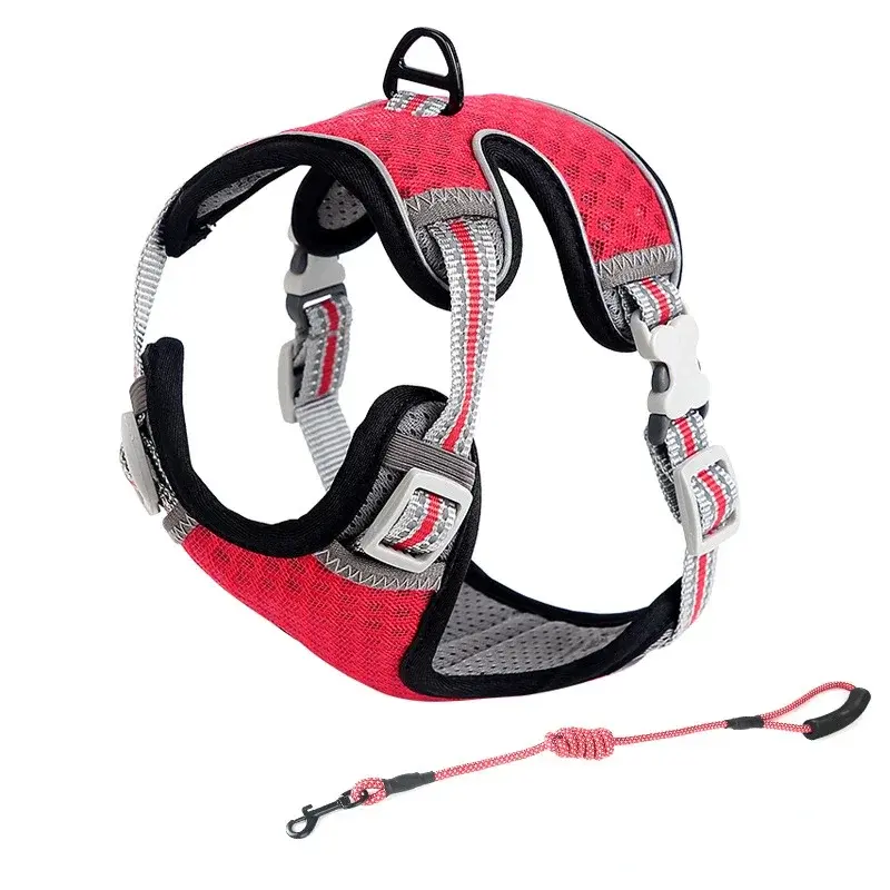 Thumbnail: Urban Cat Harness and Leash for Walking Escape Proof Adjustable Reflective