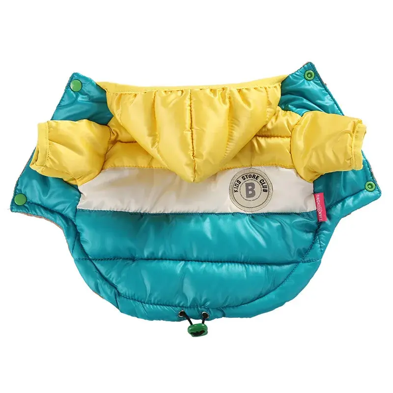 Thumbnail: Dog Jacket Waterproof Luxury Dog Clothes Pet Down Cotton Vest