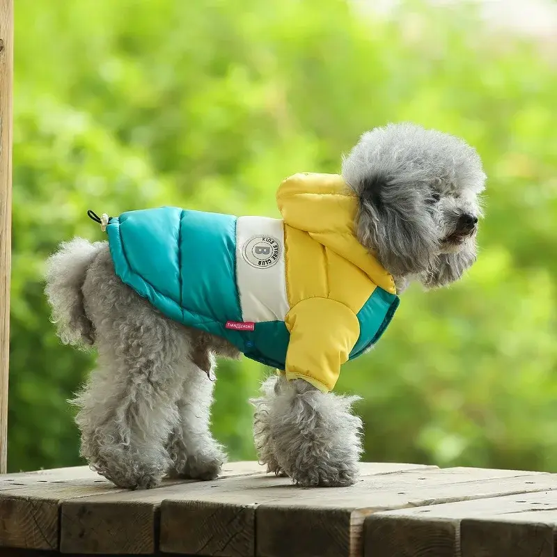 Thumbnail: Dog Jacket Waterproof Luxury Dog Clothes Pet Down Cotton Vest