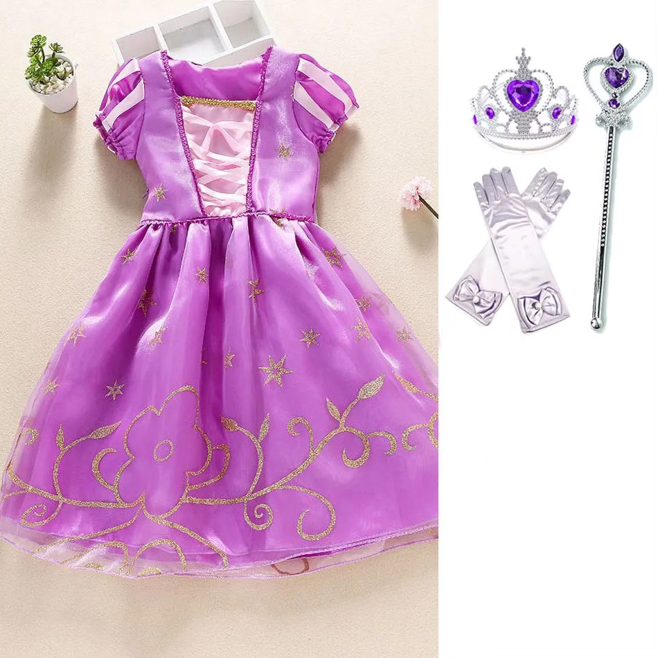 Thumbnail: Children Princess Costume Party Fancy Flower Vestido New 2024 Christmas Birthday