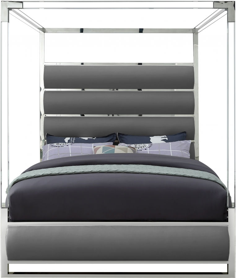 Miniatura: Cama Encore de acrílico y piel sintética