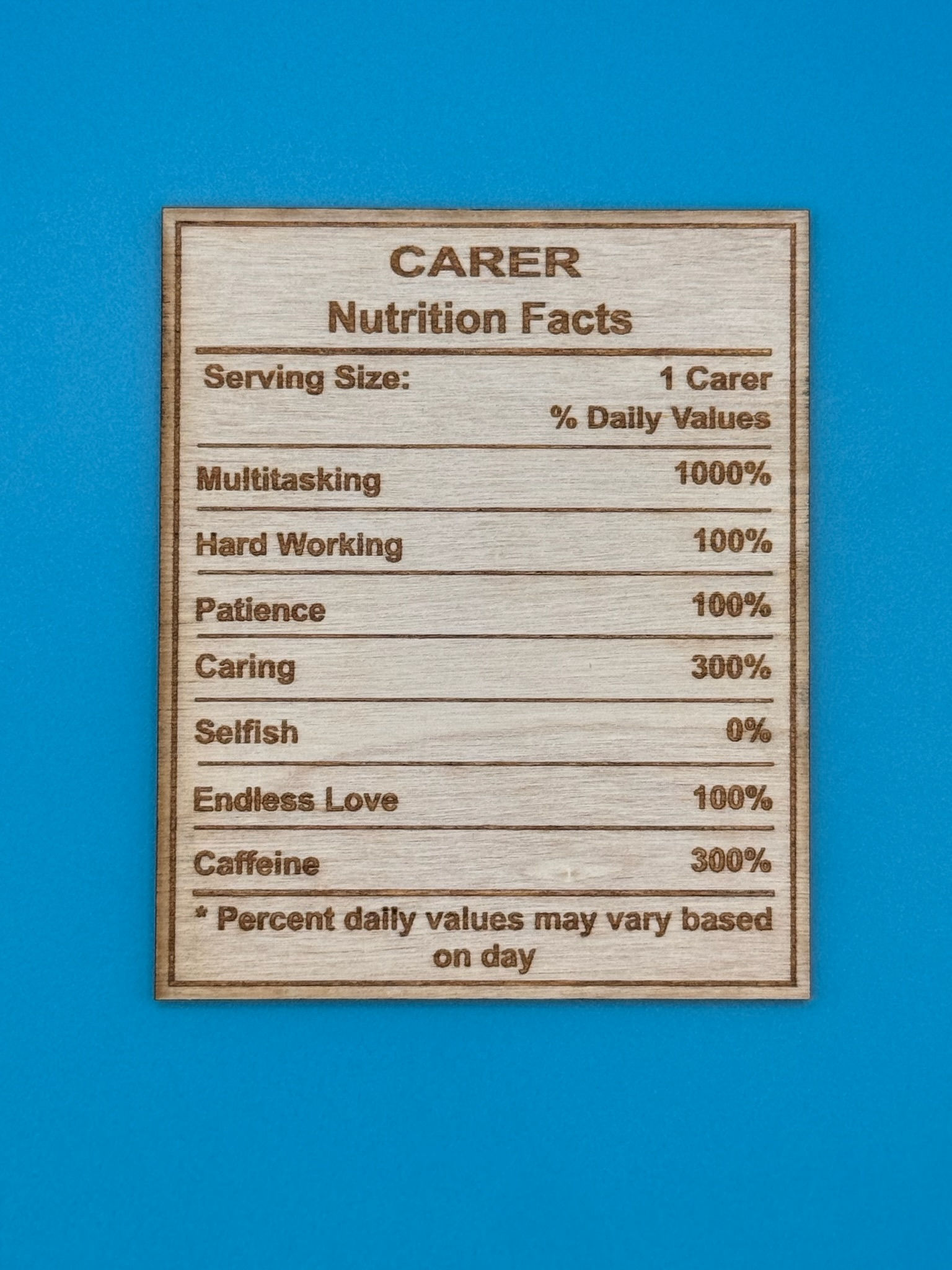www.epiclaserdesigns.com wood nutrition facts card