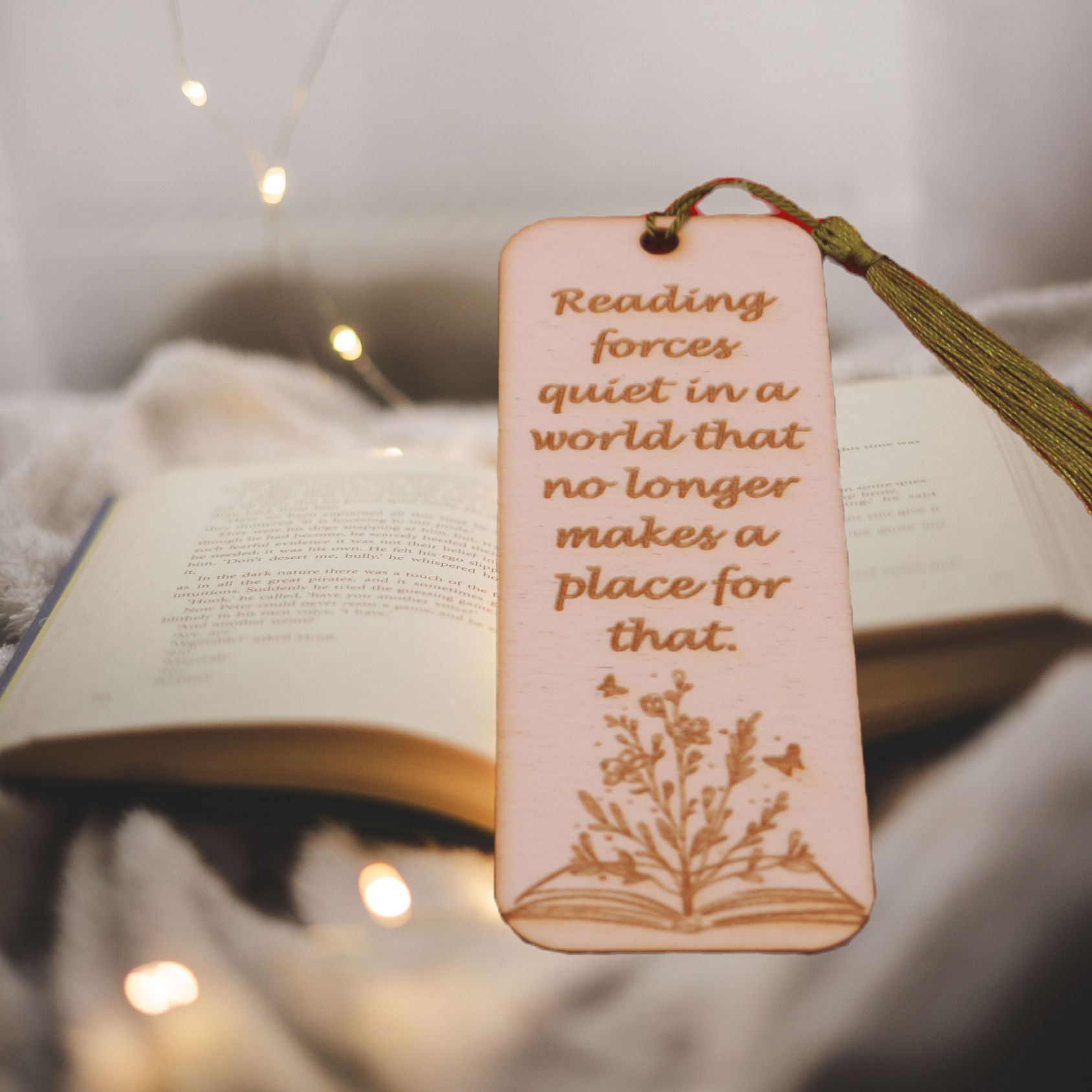 Bookmarks - Reading Forces Quiet
