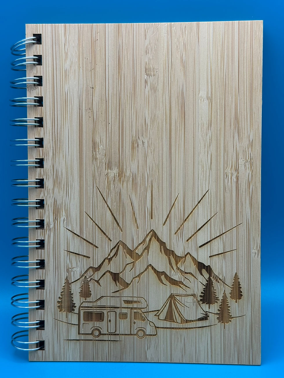 Bamboo Book A5 Ring-Bound Kraft Pages - www.epiclaserdesigns.com