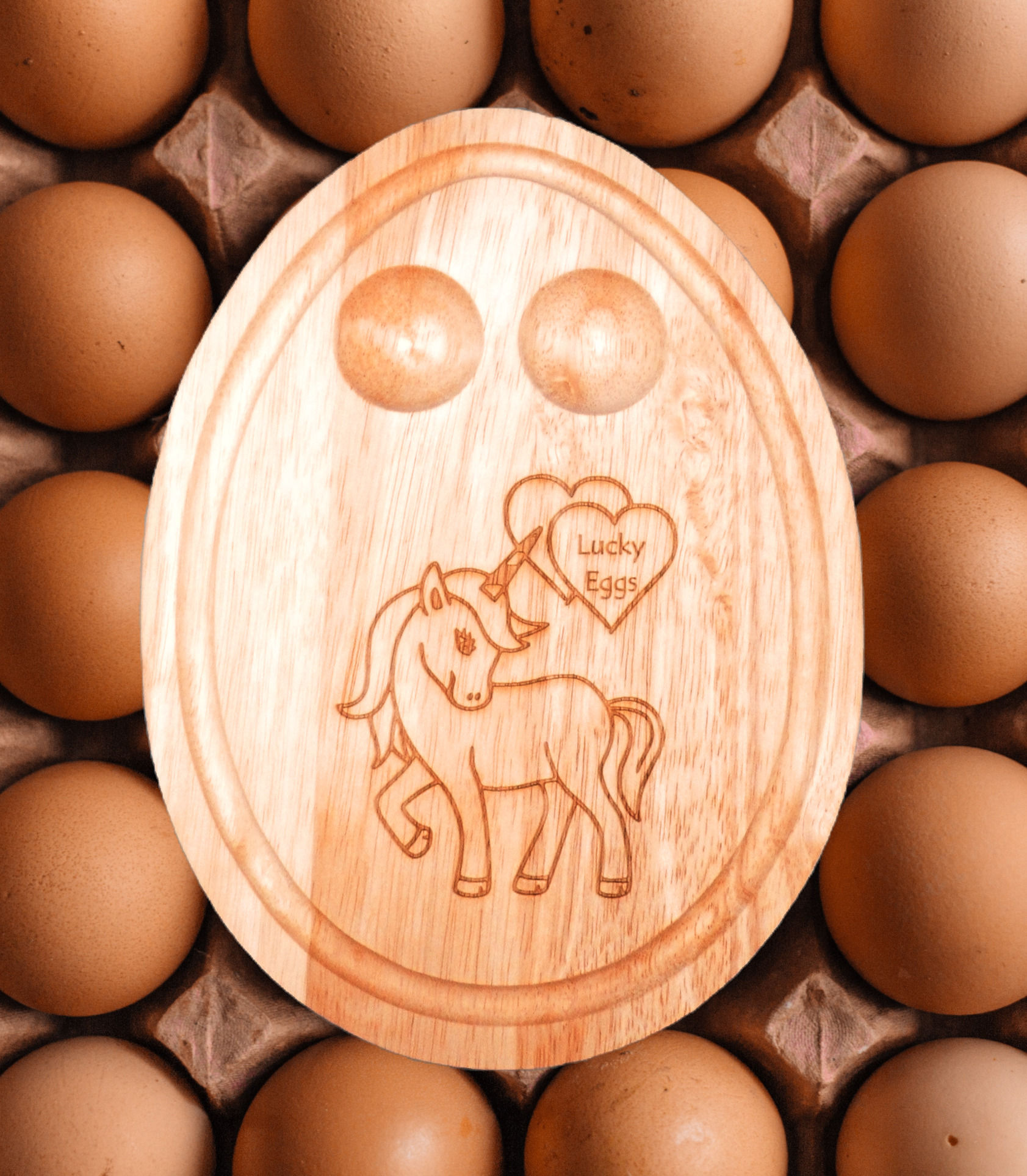 Egg Board - Lucky Unicorn