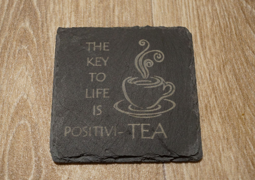 100% Natural Raw Slate , laser engraved and hand-cut. www.epiclaserdesigns.com