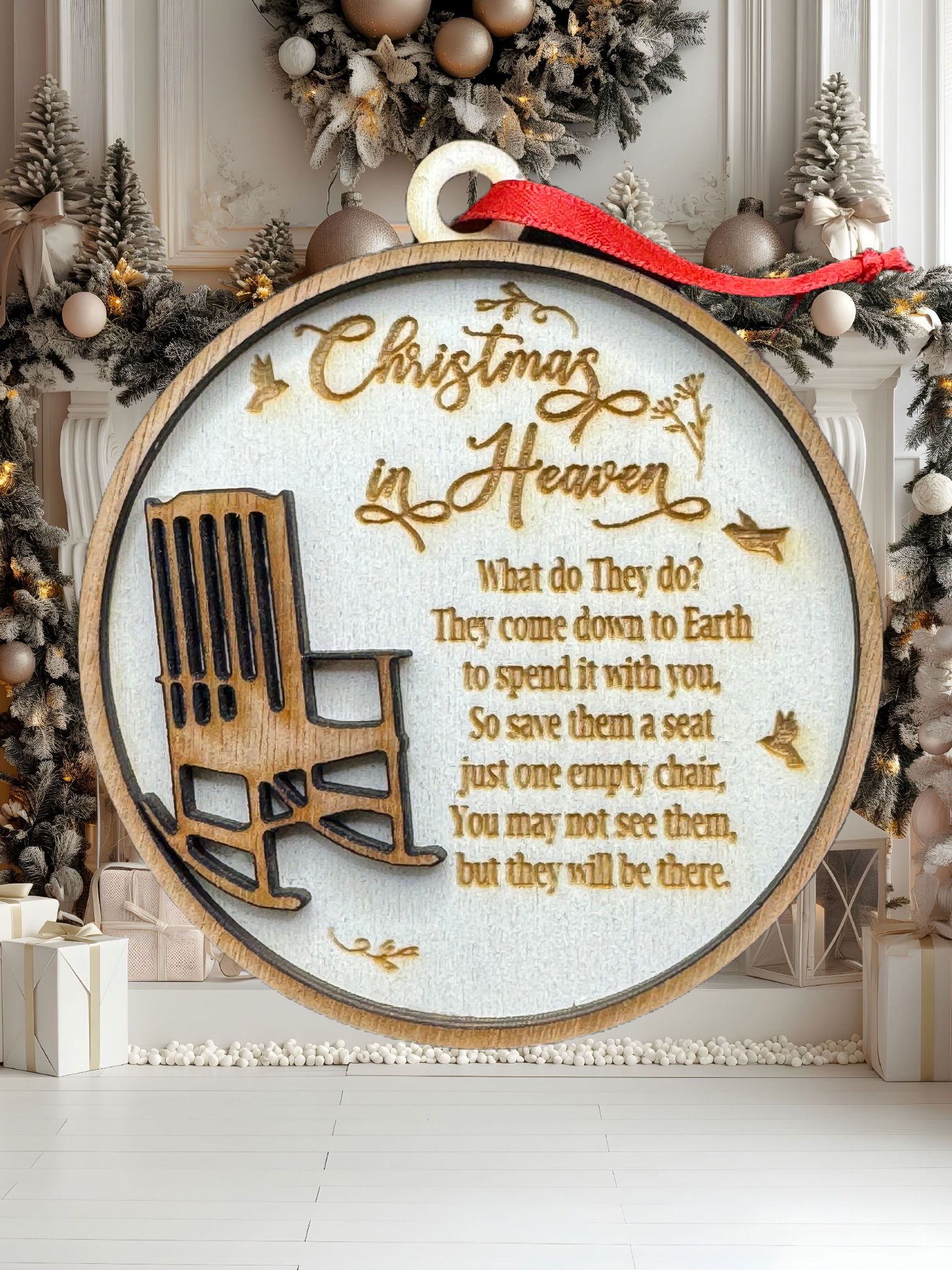 Christmas In Heaven - Tree Decoration.