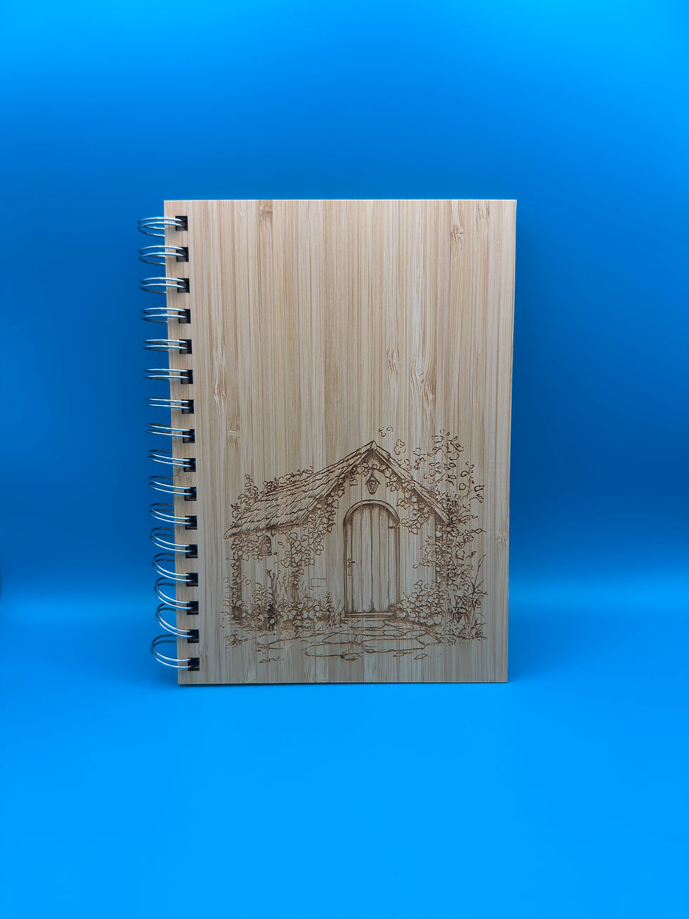Bamboo Book A5 Ring-Bound Kraft Pages - www.epiclaserdesigns.com