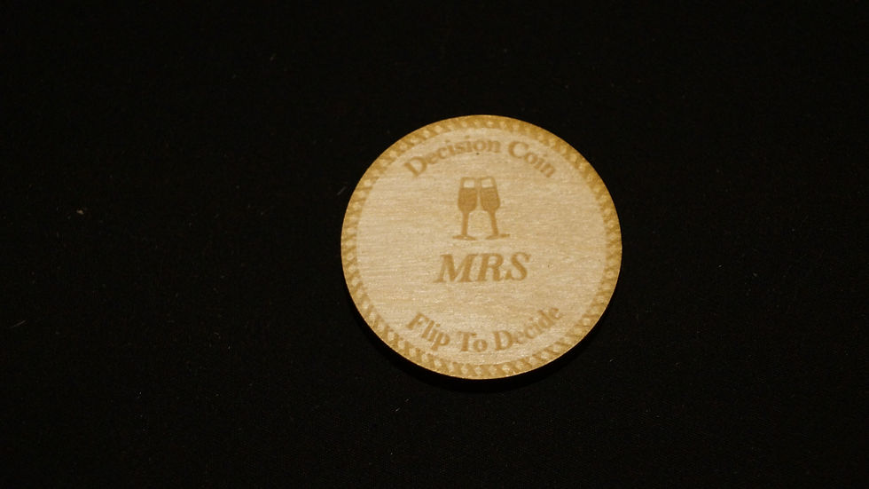 www.epiclaserdesigns.com Flip Coin