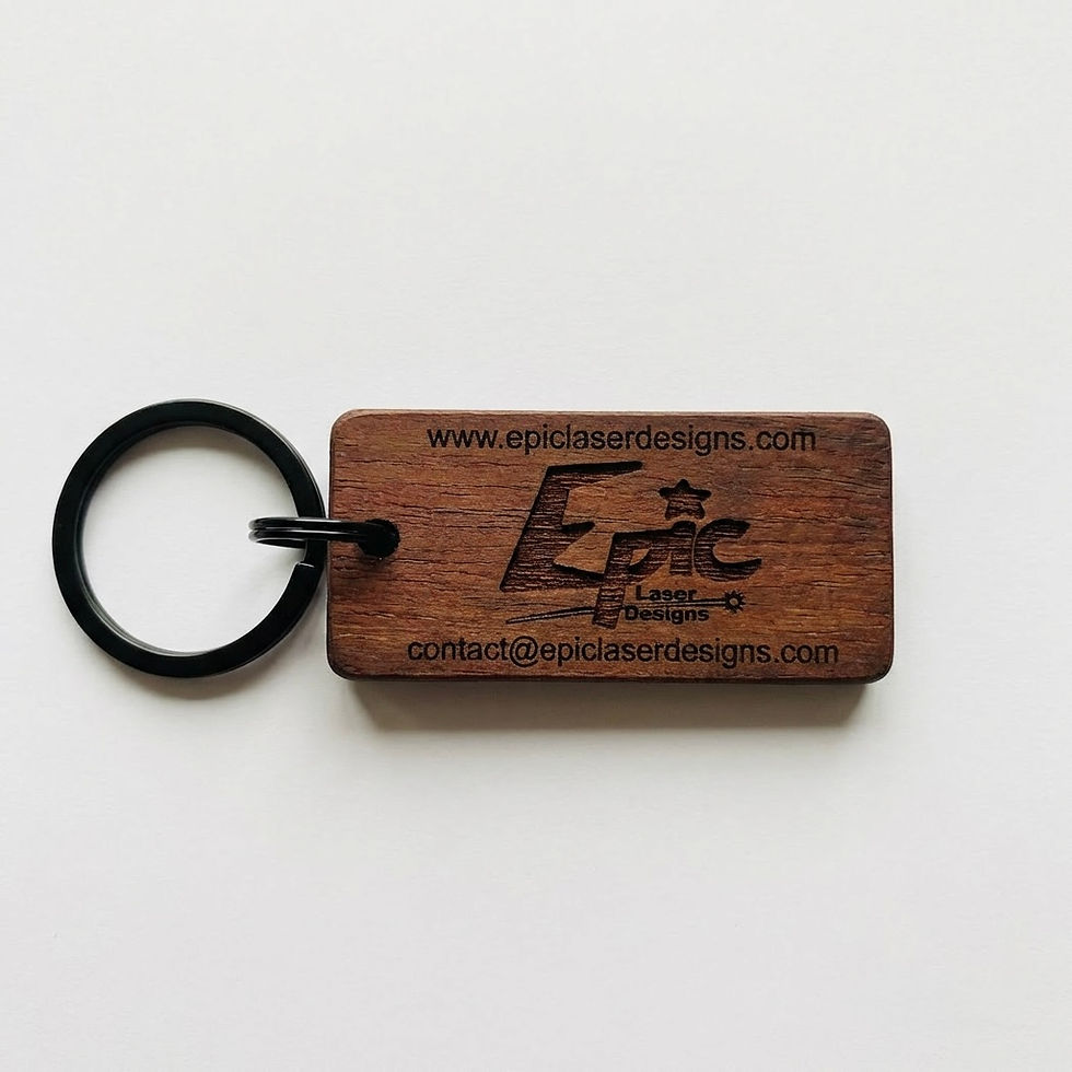 Thumbnail: Personalised Keyring - Tag
