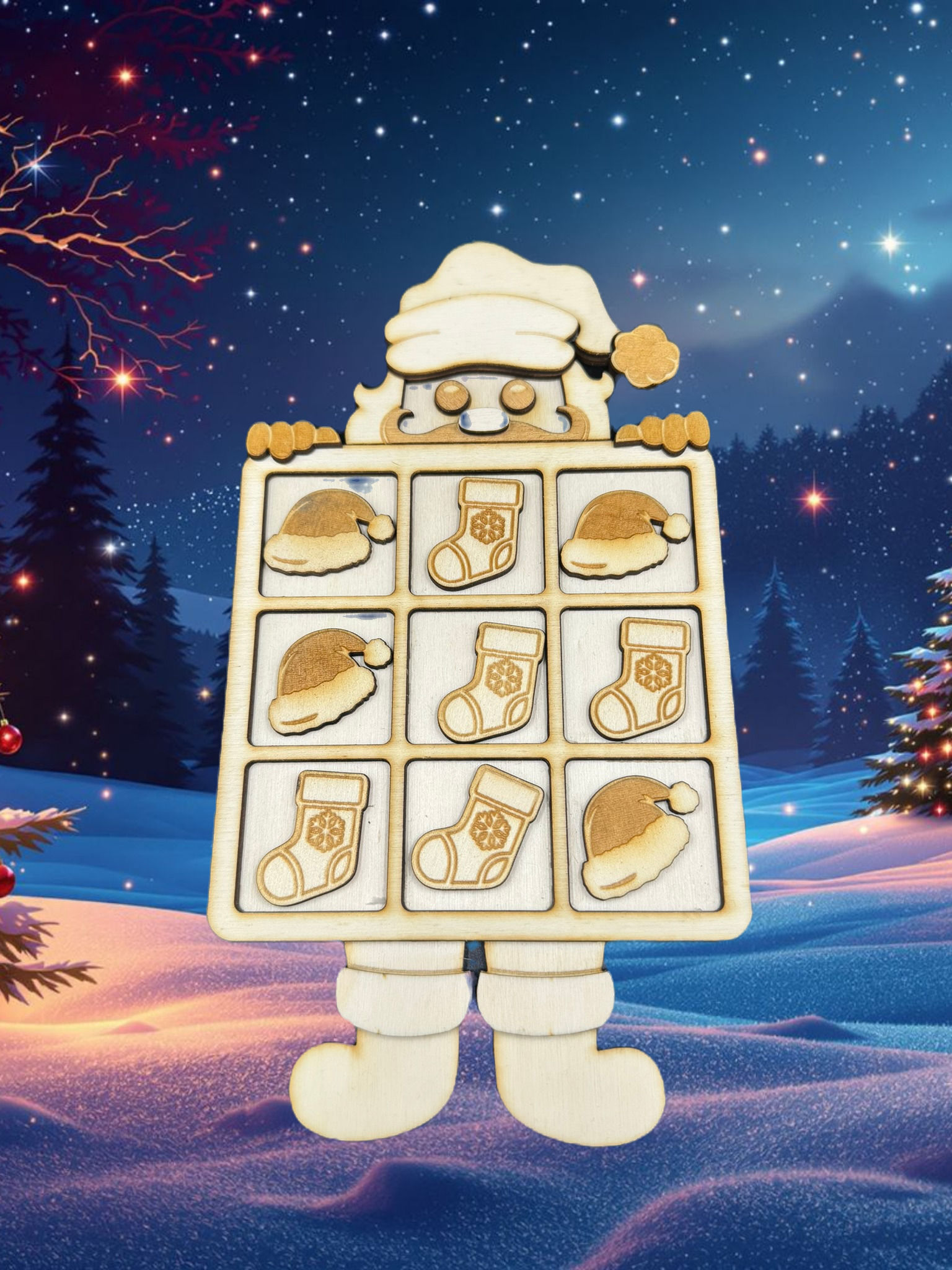 Santa Tic Tac Toe