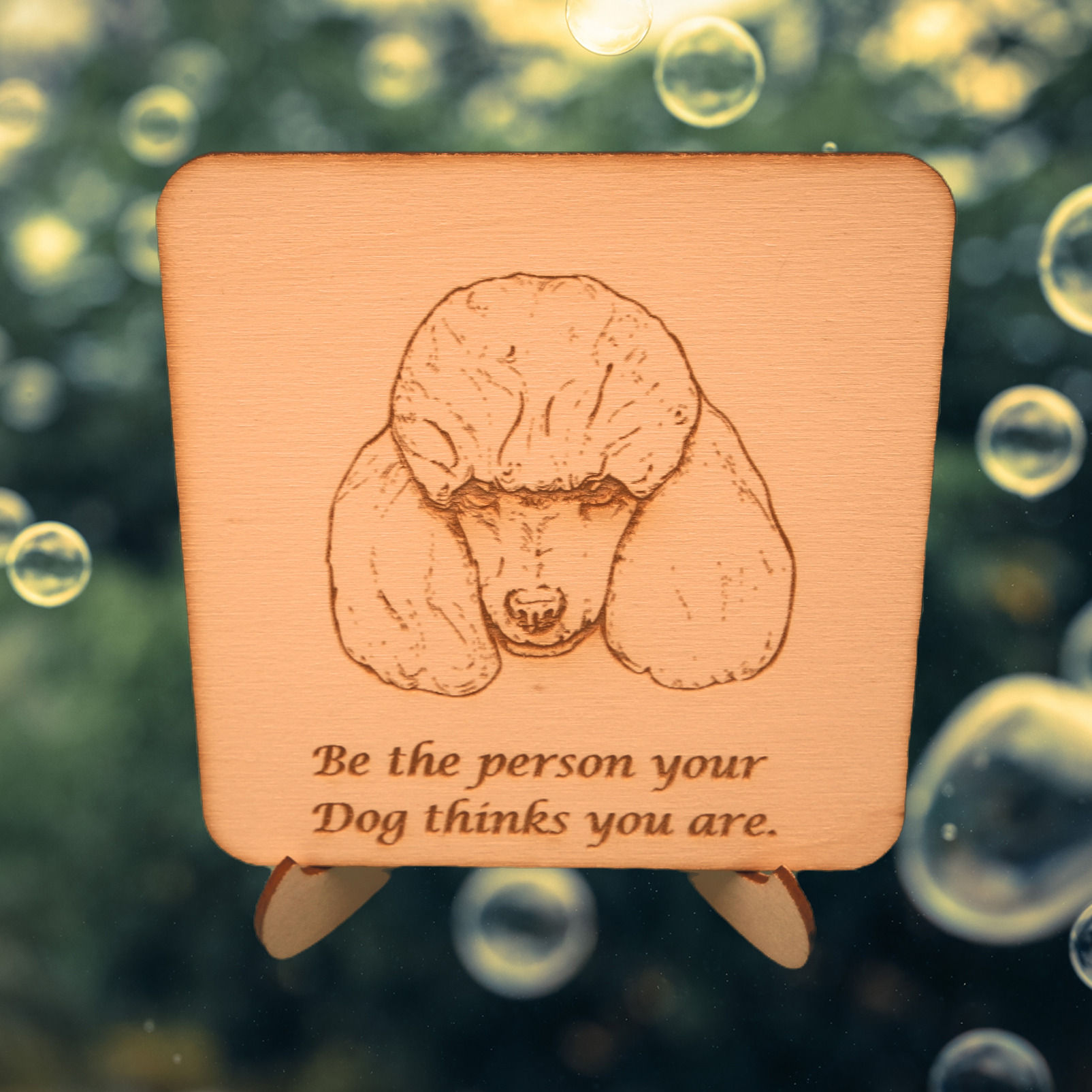 Pet Coasters - Poodle