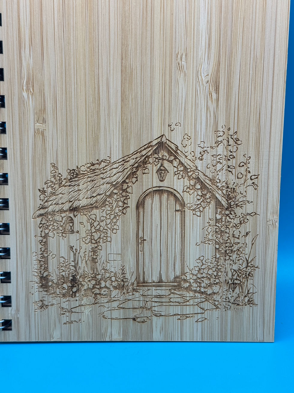 Bamboo Book A5 Ring-Bound Kraft Pages - www.epiclaserdesigns.com