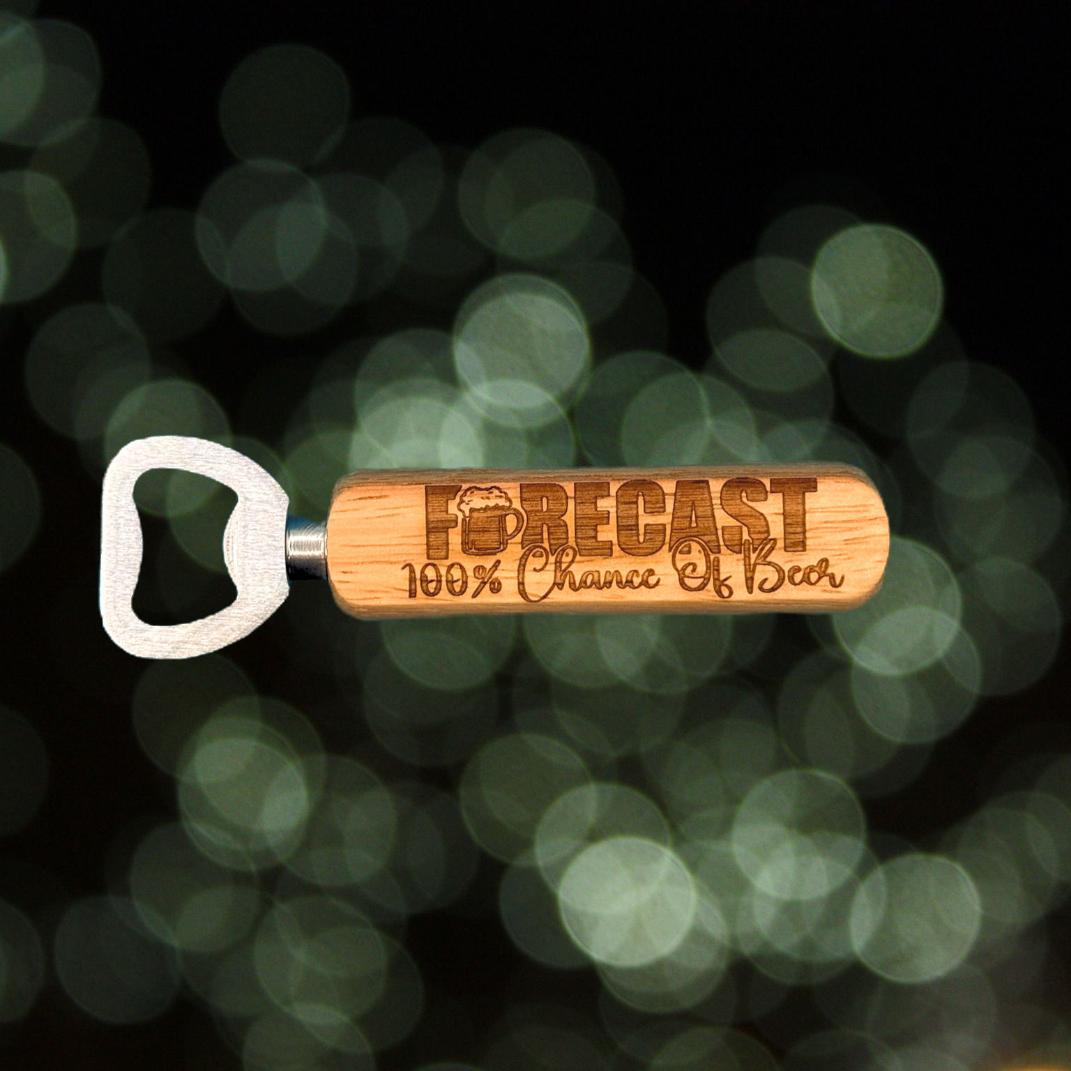 Bottle Opener - Forecast 100% chance of BEER