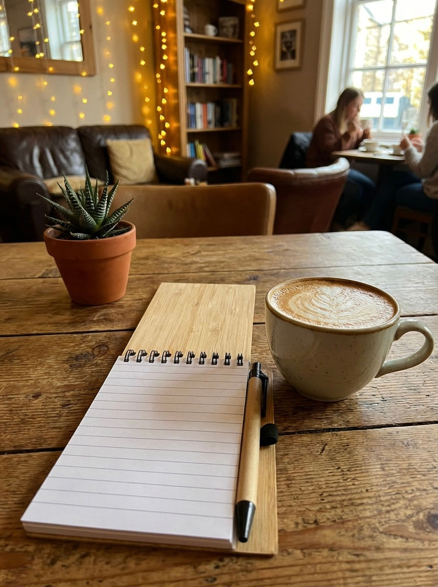 Thumbnail: Bamboo Flip A6 Notebook and Pen - Robin