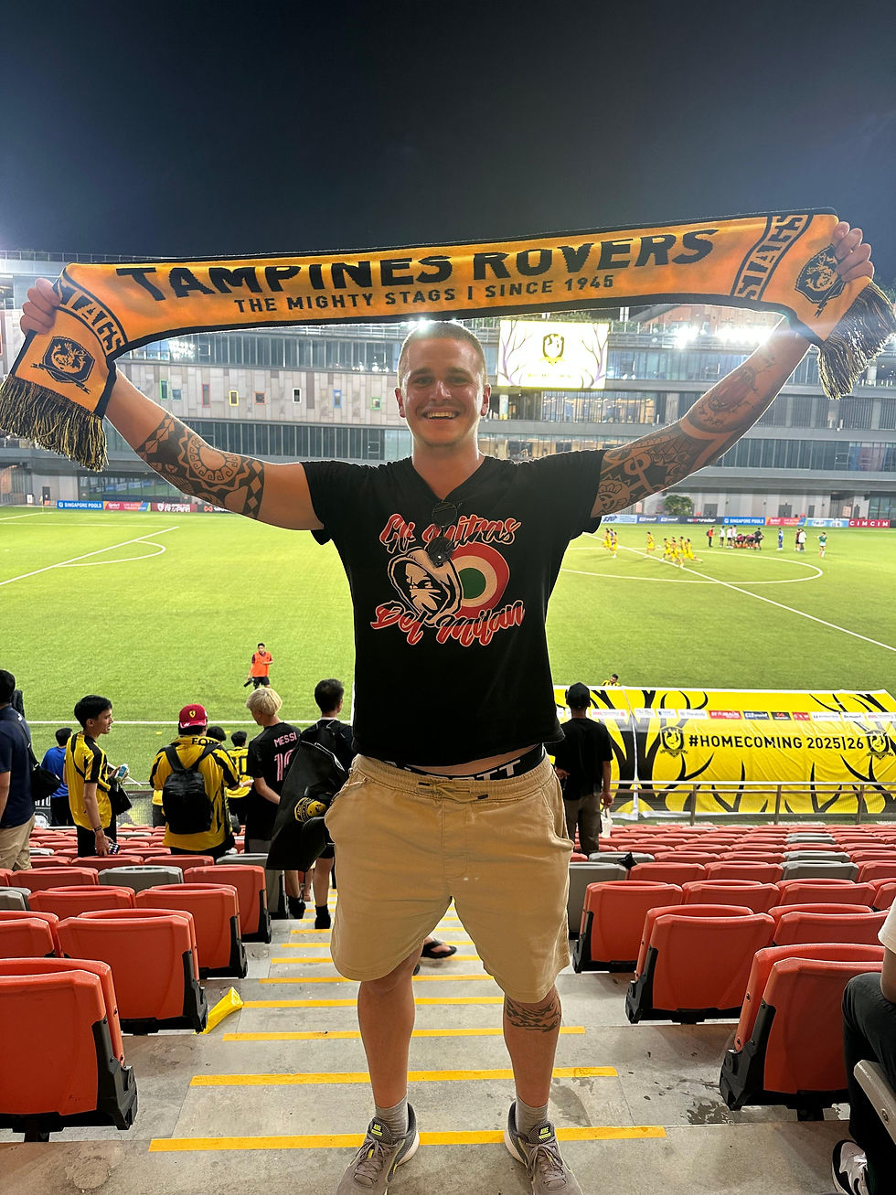 The Stand, Together Without Borders: An Italian Heart Beats for BG Tampines Rovers