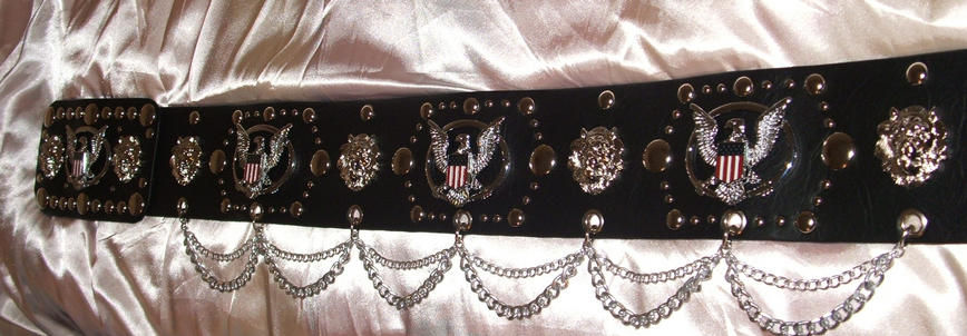 Thumbnail: Silver Lion and Eagle Belt