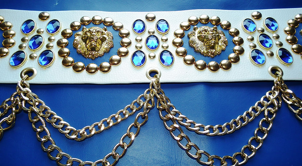 Thumbnail: Elvis Style Crystal Nail Belt