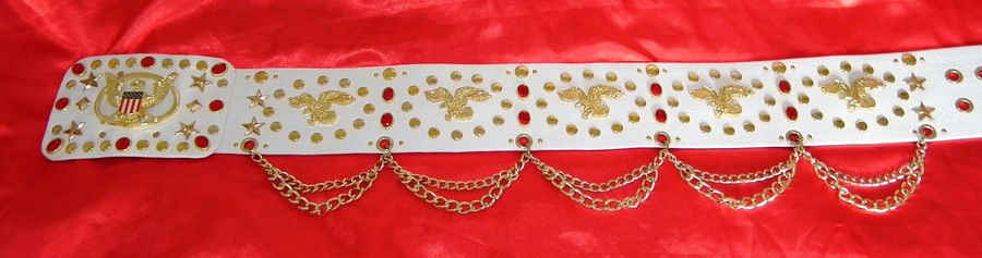 Thumbnail: Red and Gold Aloha Belt